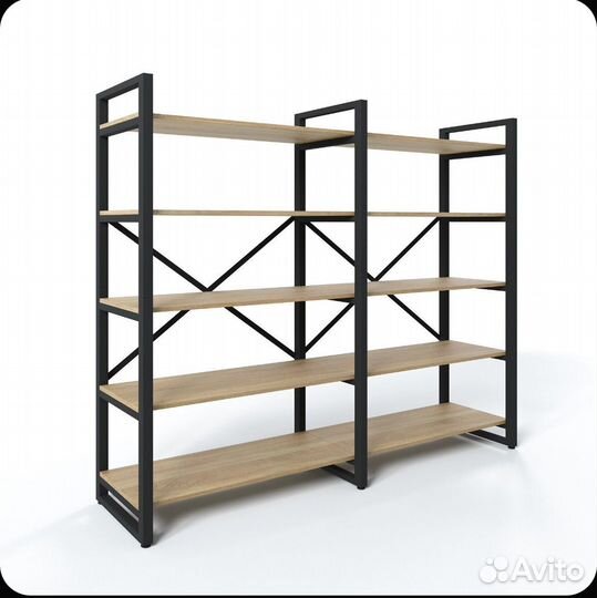 Стеллаж металлический в стиле лофт