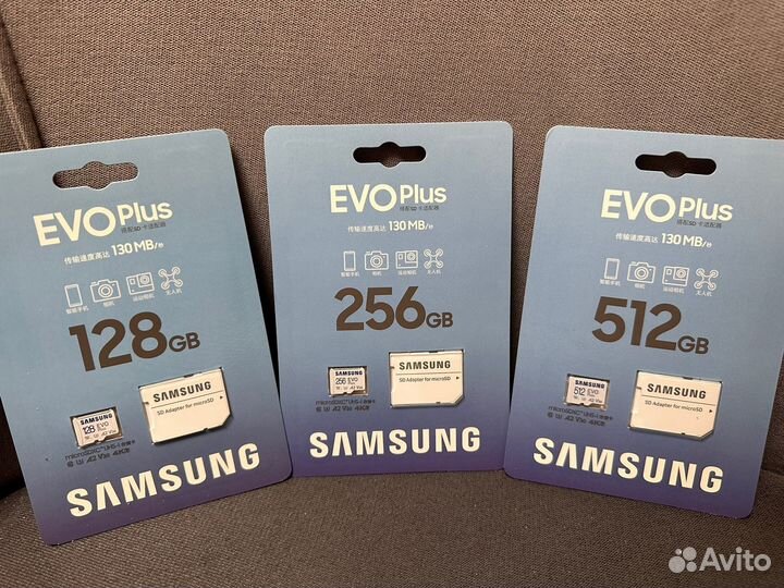 Micro Sd Samsung Evo Plus - 256/512gb