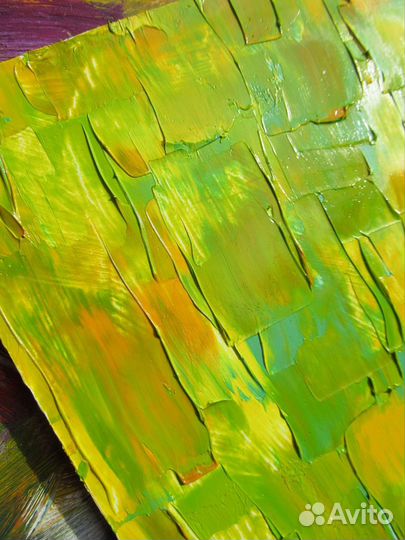 Масляная живопись зелень