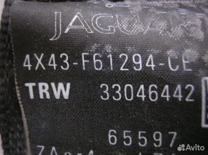 Ремень безопасности передний левый Jaguar X-Type