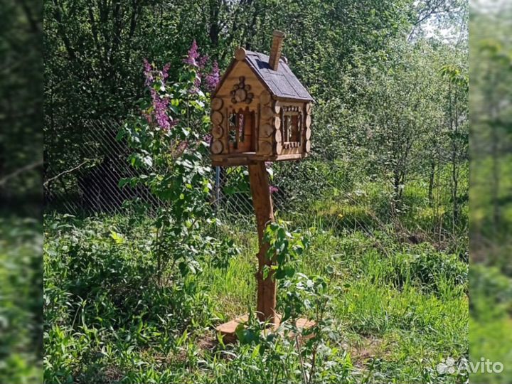 Кормушка для птиц и белок