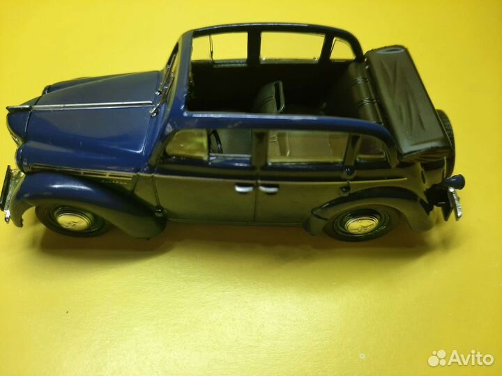 Москвич-400 Кабриолет Коллекционная машинка
