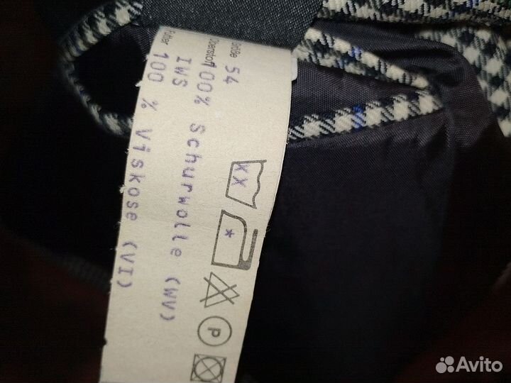 Новый немецкий мужской пиджак. Размер 58-60