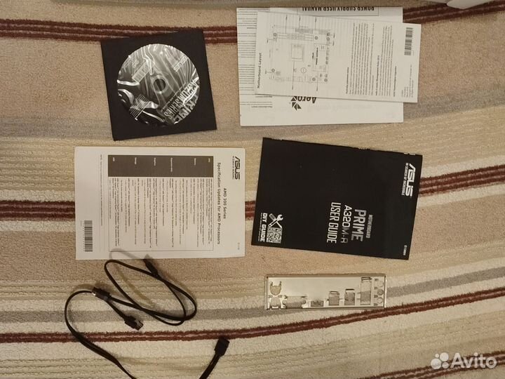 Материнская плата prime a320m-r