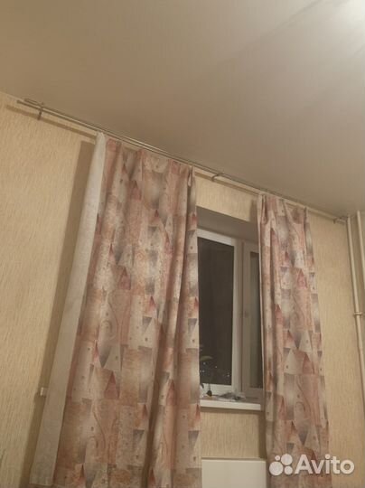 Карниз настенный 165-320 см. Двухрядный