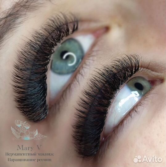 Наращивание ресниц. Перманентный макияж