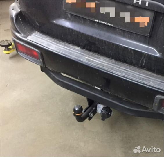 Фаркоп Mitsubishi Pajero Sport. Установка фаркопа