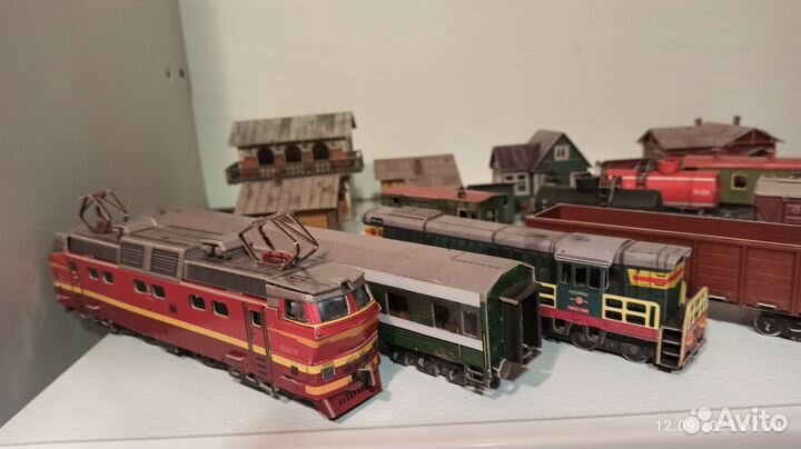 Сборная модель электричка