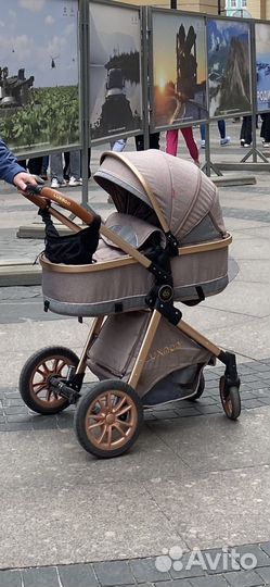 Коляска 2 в 1 luxmom v9