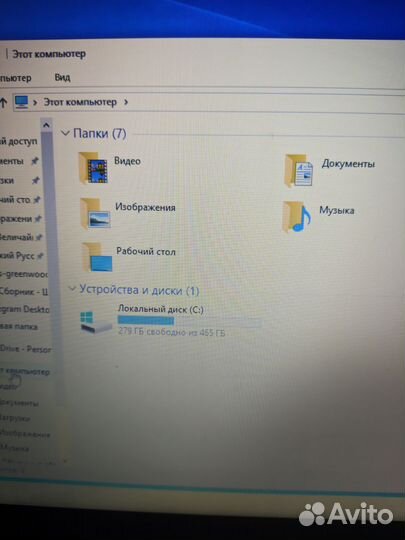 Ноутбук hp с SSD 500 гб