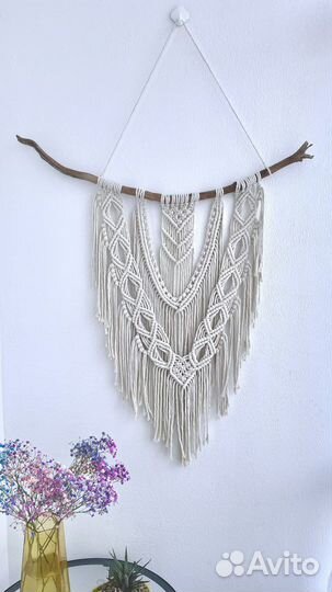 Настенное панно макраме