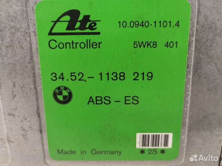 Блок управления EBS BMW 3 E36 1991 34520026619