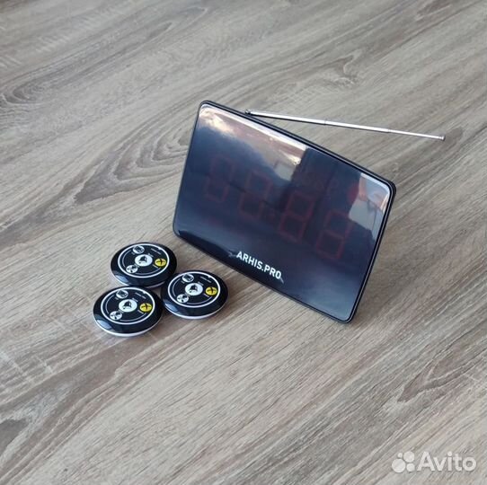 Кнопка вызова персонала или официанта с табло