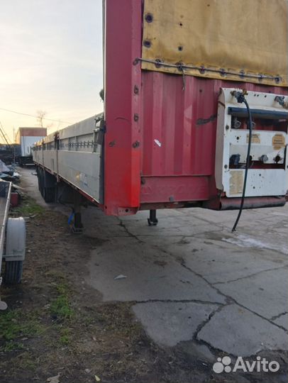 Полуприцеп бортовой Krone SDP27, 2002