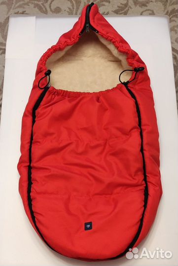 Конверт зимний в коляску Womar Zaffiro, шерсть