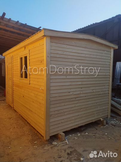 Новые деревянные бытовки