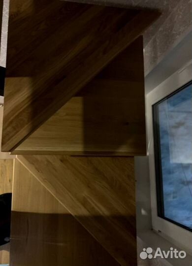 Лестница на металлокаркасе закрытого типа