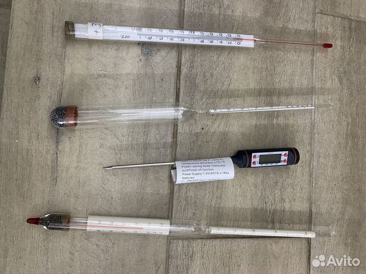 Термометр, спиртометр