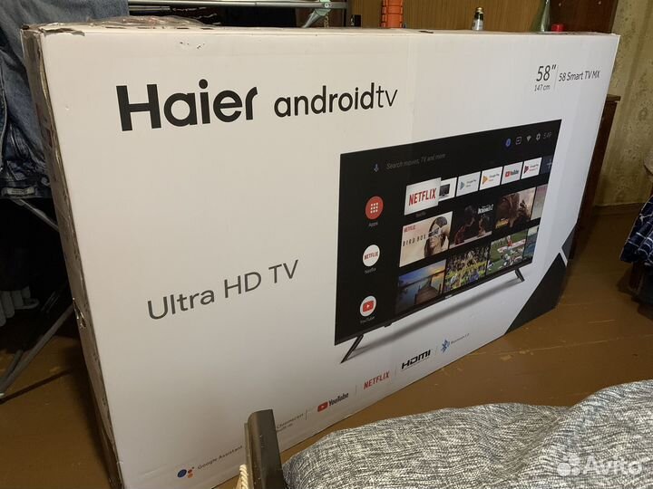 Телевизор Haier smart tv mx 58
