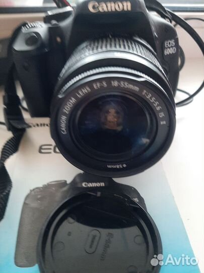 Зеркальный фотоаппарат canon eos 600d