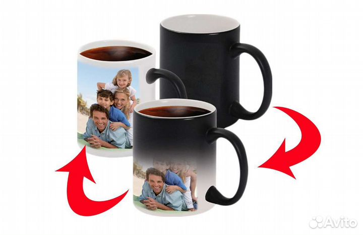 Кружка хамелеон ребёнку и взрослому в подарок