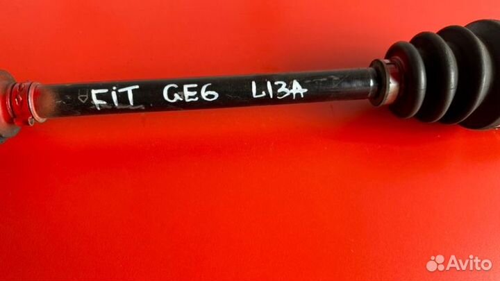 Привод передний левый Honda Fit GE6 L13A 2010