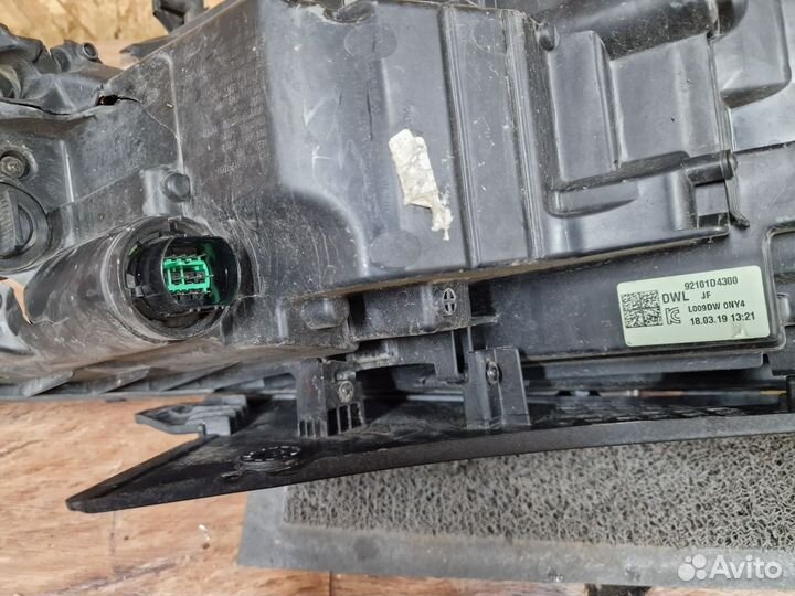 Фара левая kia optima