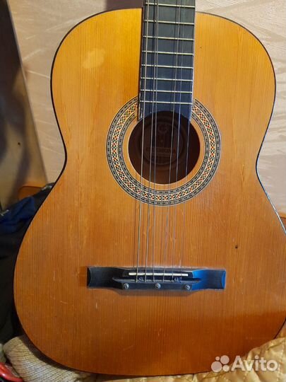 Винтажная классическая гитара Cremona