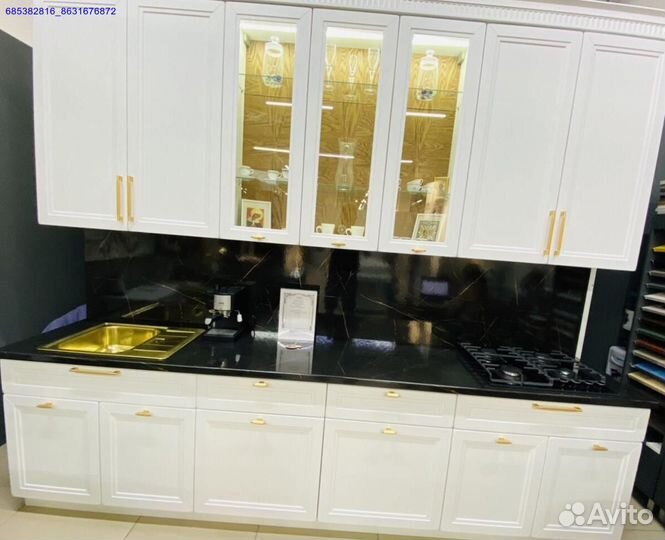 Кухня на заказ с установкой и доставкой (Арт.38563