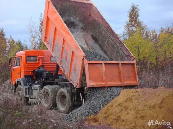 Песок сеяный разной фракции от 3кубов