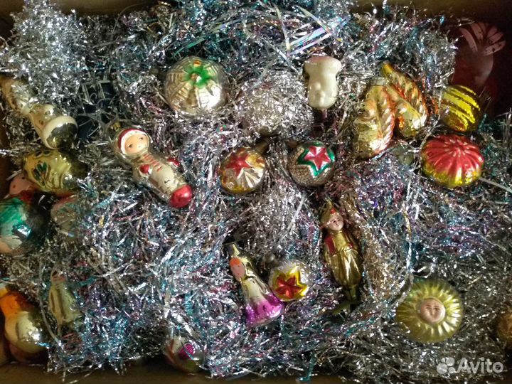 Ёлочные игрушки СССР