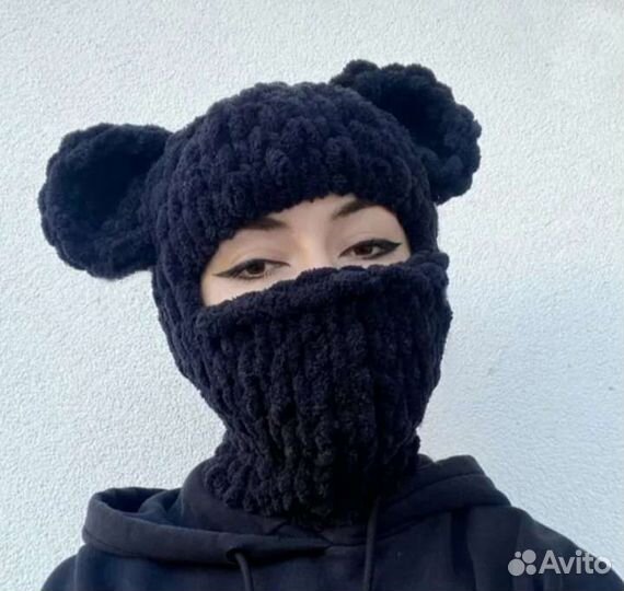 Вязаные балаклавы эксклюзив