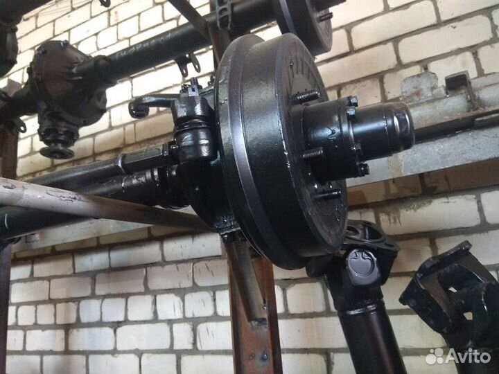 Мост передний на УАЗ 452, 469 на барабанах