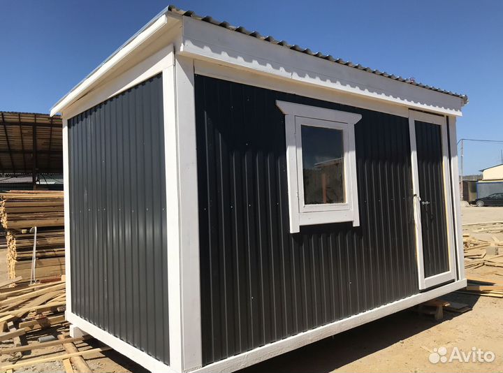 Бытовка дачная 4х2.3м новая утепленная