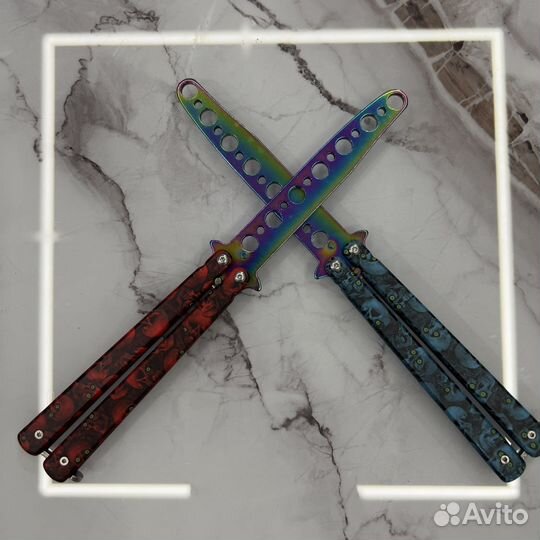 Бабочка/Balisong игрушка из CS: GO