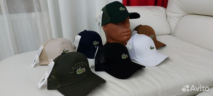 Бейсболка Lacoste cетка