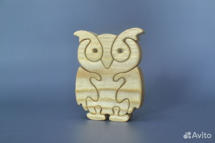 Деревянный пазл 