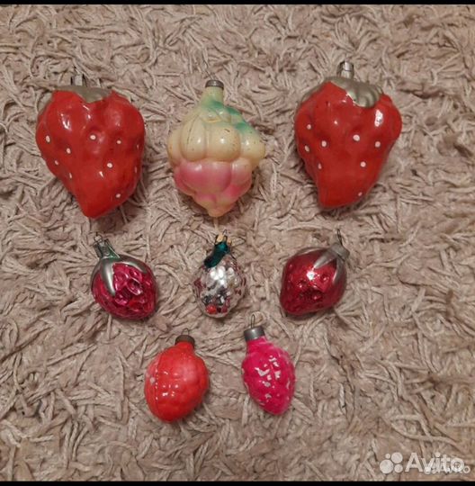 Елочные игрушки СССР