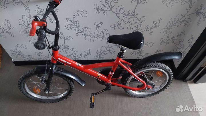 Детский велосипед btwin 16
