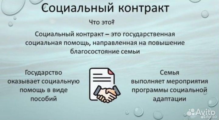 Бизнес план для соцконтракта