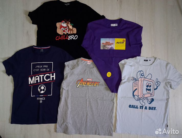 Мужские вещи размеры L и XL