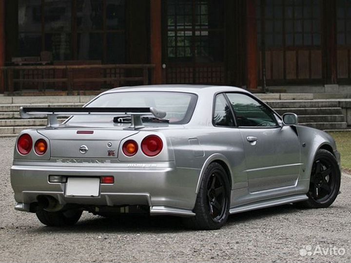 Задний бампер GTR (Coupe) на Nissan Skyline R34