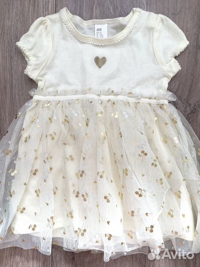 Платье для девочки hm 80