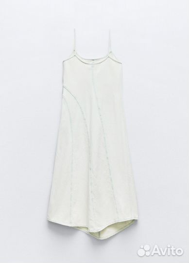Платье джинсовое, Zara, L