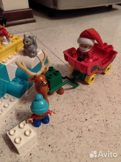 Lego duplo новый год 10837