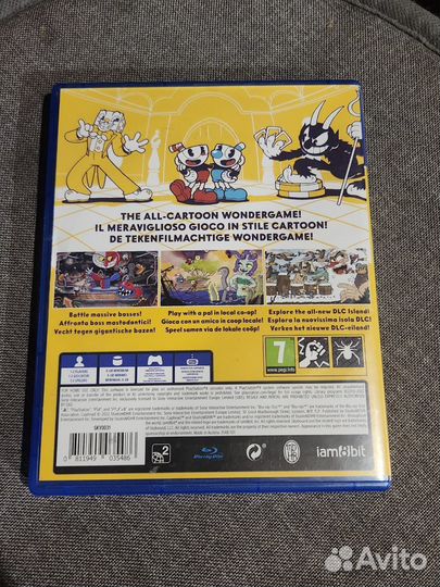 Капхед диск ps4