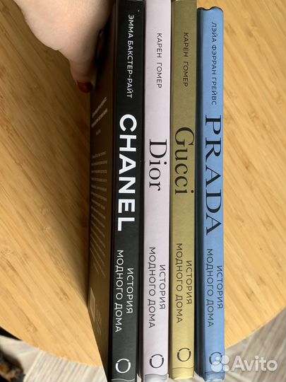 Книги история модного дома dior chanel gucci prada