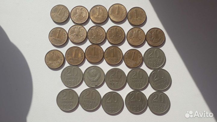 Монеты СССР копейка
