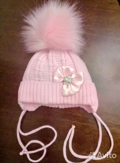 Шапка Для девочки новая