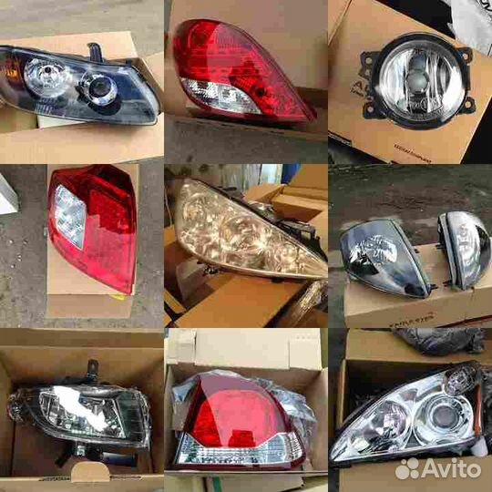 Стекло фары L для volkswagen caravelle (1996-2023)